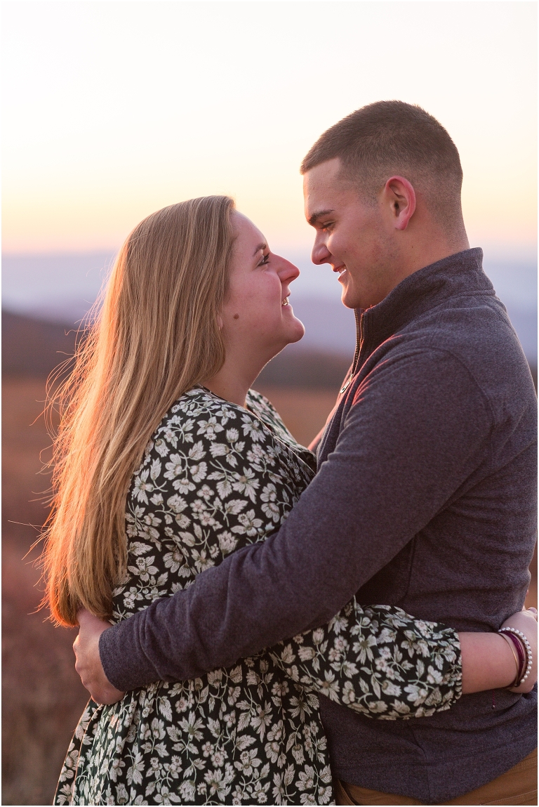 Engagement session at Big Meadows in Virginia. Beautiful colors and views surrounded us for this special occasion.