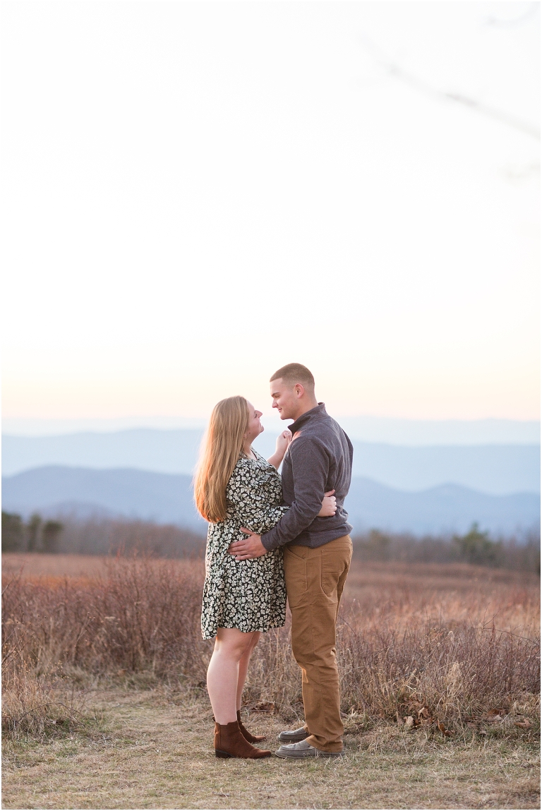 Engagement session at Big Meadows in Virginia. Beautiful colors and views surrounded us for this special occasion.