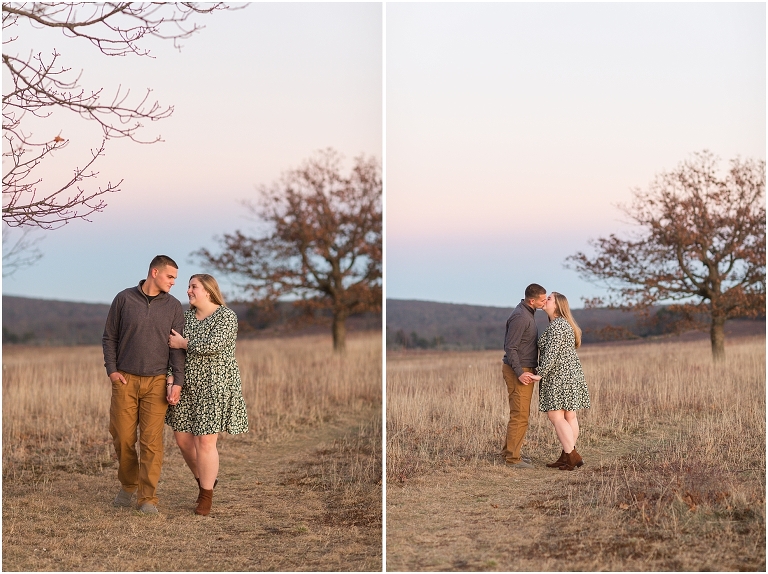 Engagement session at Big Meadows in Virginia. Beautiful colors and views surrounded us for this special occasion.