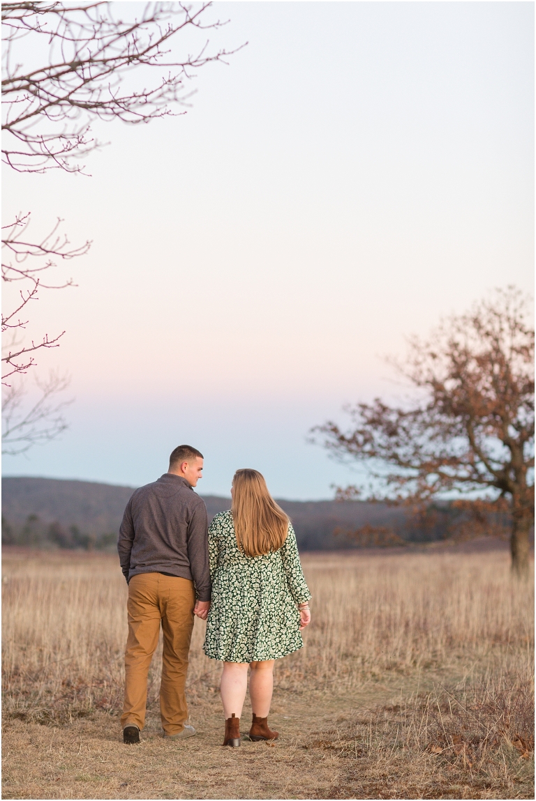 Engagement session at Big Meadows in Virginia. Beautiful colors and views surrounded us for this special occasion.
