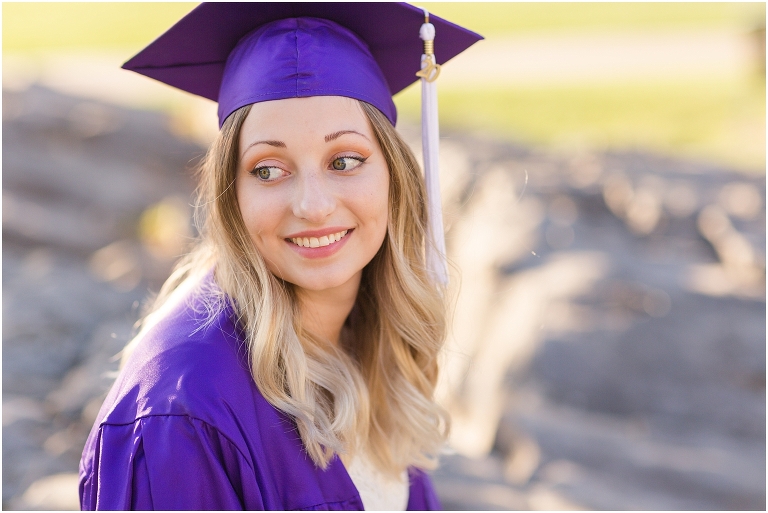 James Madison University (JMU) graduation portraits.