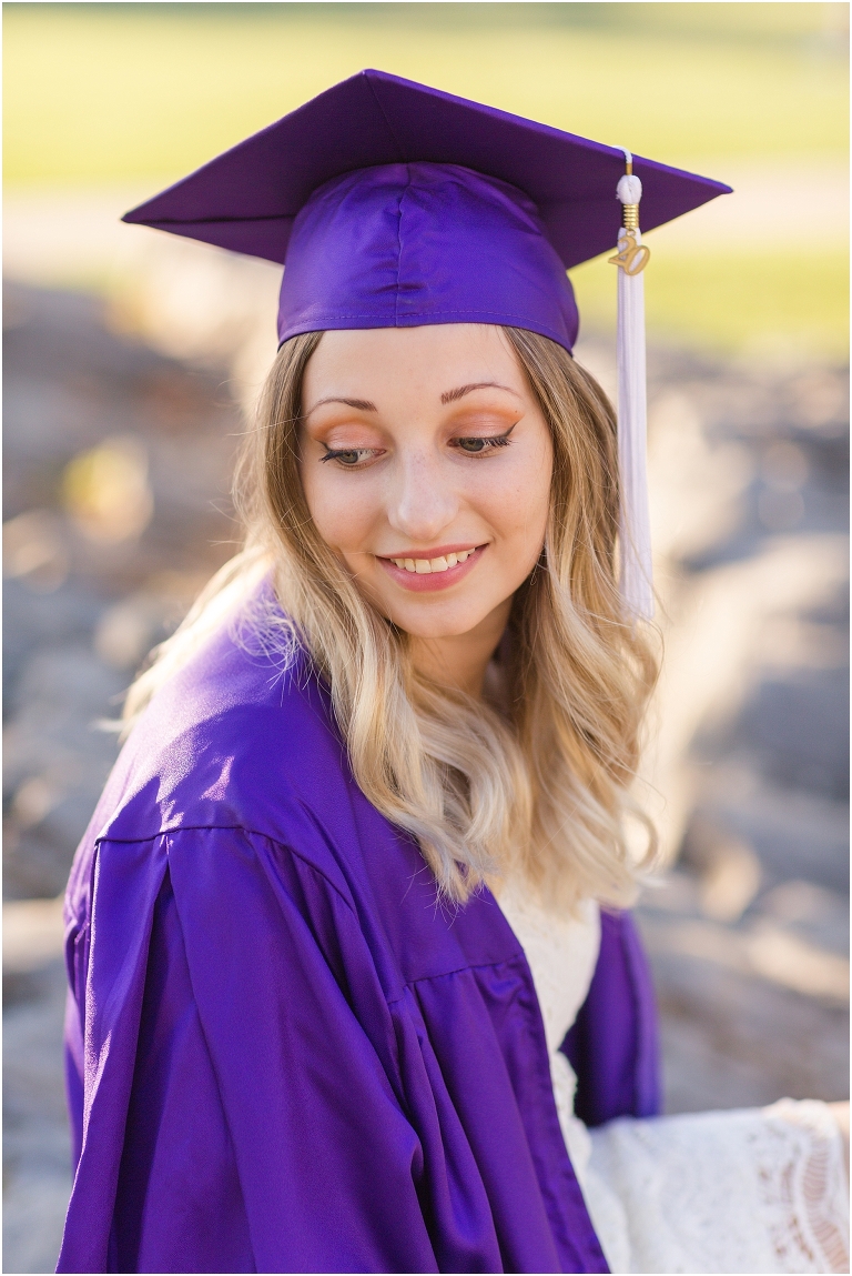 James Madison University (JMU) graduation portraits.