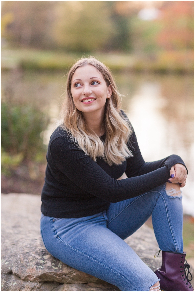 James Madison University (JMU) graduation portraits.