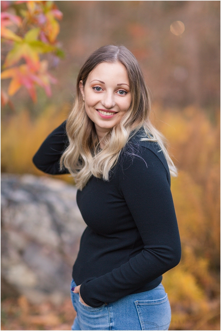 James Madison University (JMU) graduation portraits.