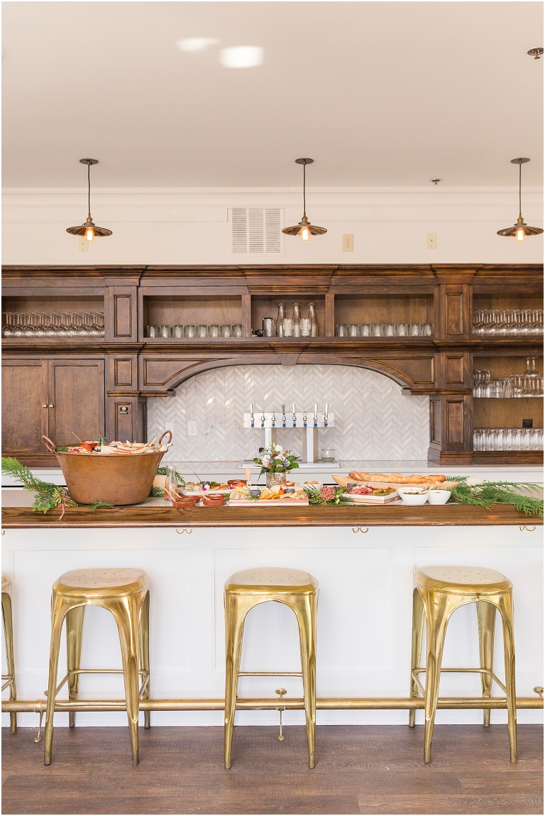 Winter wedding at The Rooftop in Crozet, Virginia. The golden sunset and surrounding views created the most beautiful wedding.