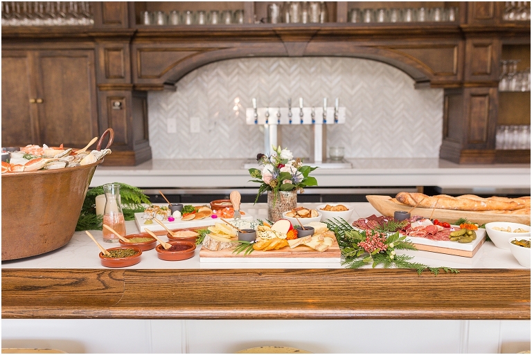 Winter wedding at The Rooftop in Crozet, Virginia. The golden sunset and surrounding views created the most beautiful wedding.
