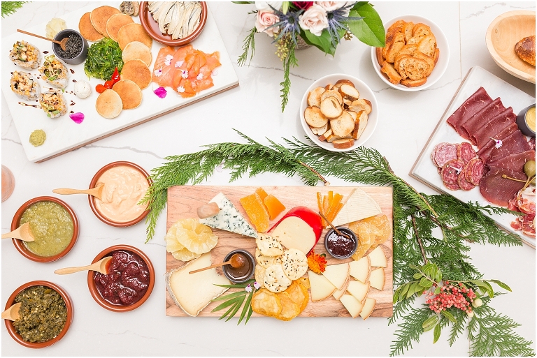 Winter wedding at The Rooftop in Crozet, Virginia. The golden sunset and surrounding views created the most beautiful wedding.