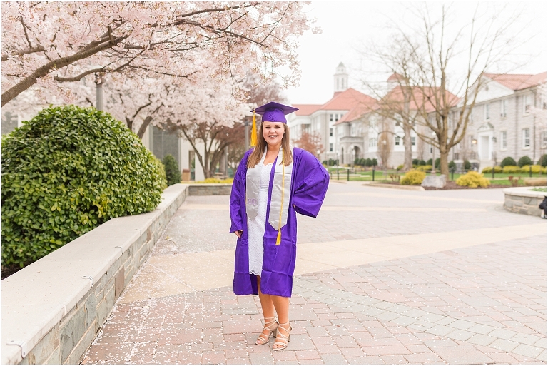 James Madison University (JMU) graduation portraits