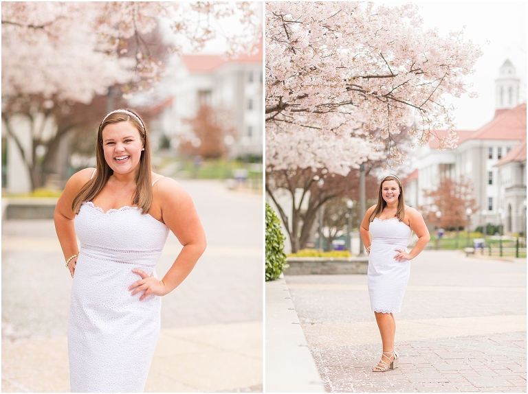 James Madison University (JMU) graduation portraits