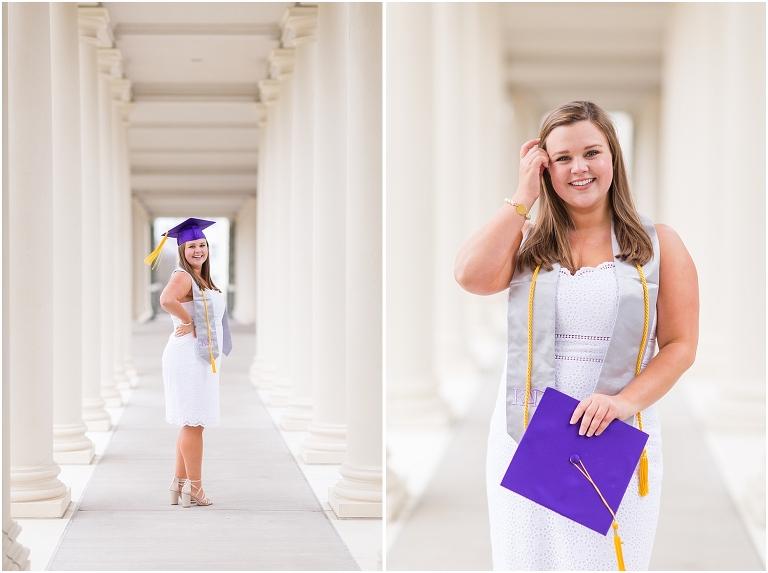 James Madison University (JMU) graduation portraits