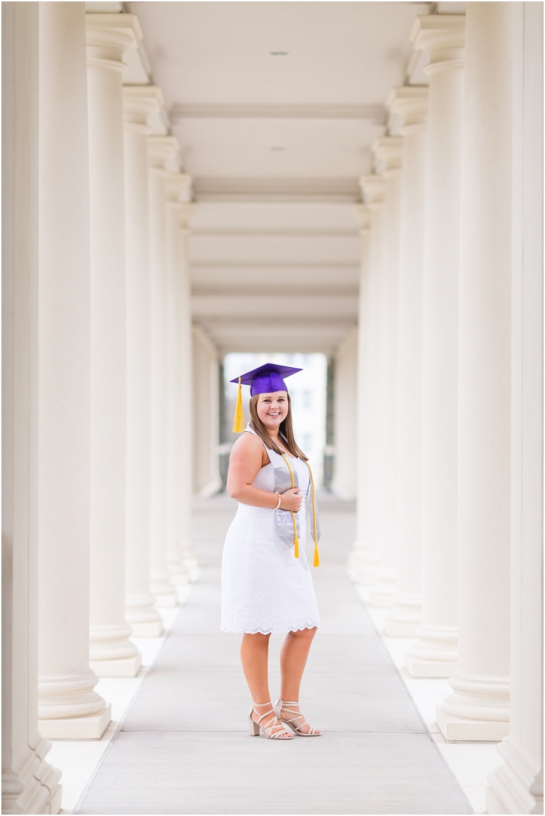 James Madison University (JMU) graduation portraits