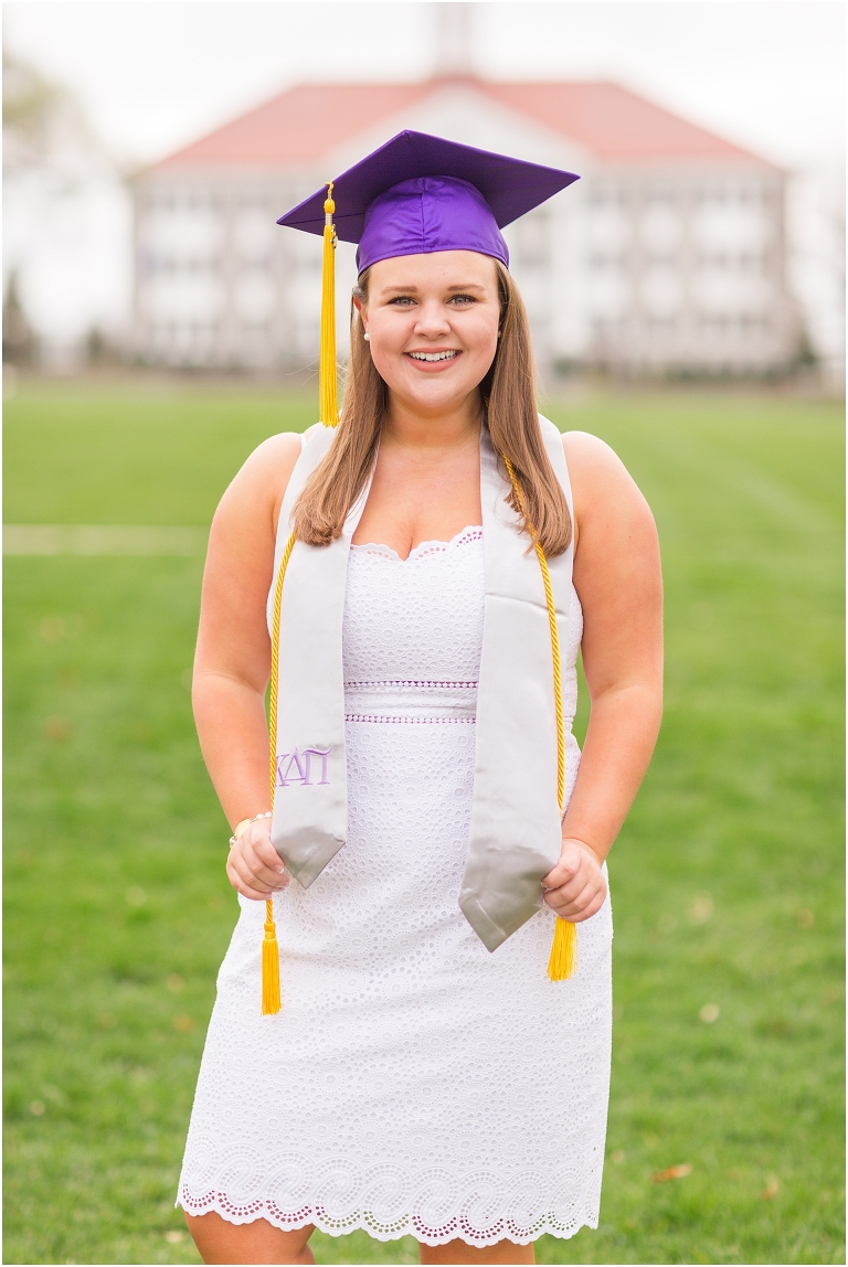 James Madison University (JMU) graduation portraits