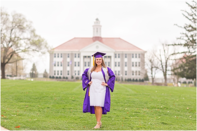 James Madison University (JMU) graduation portraits