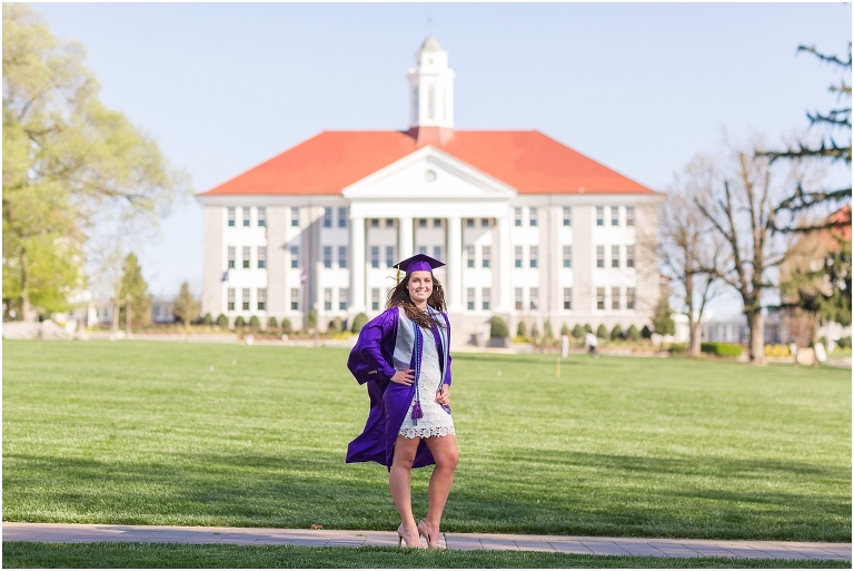 James Madison University (JMU) graduation portraits.