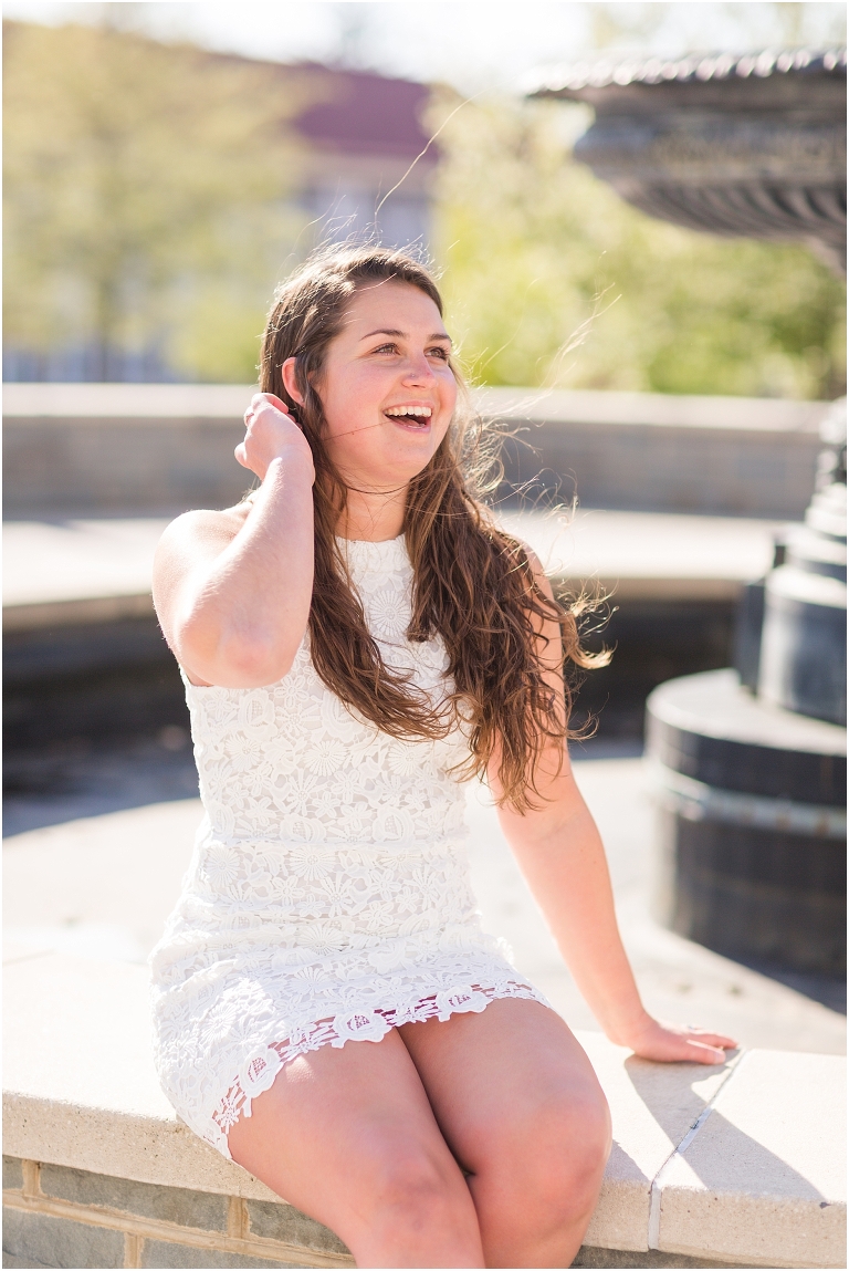 James Madison University (JMU) graduation portraits.