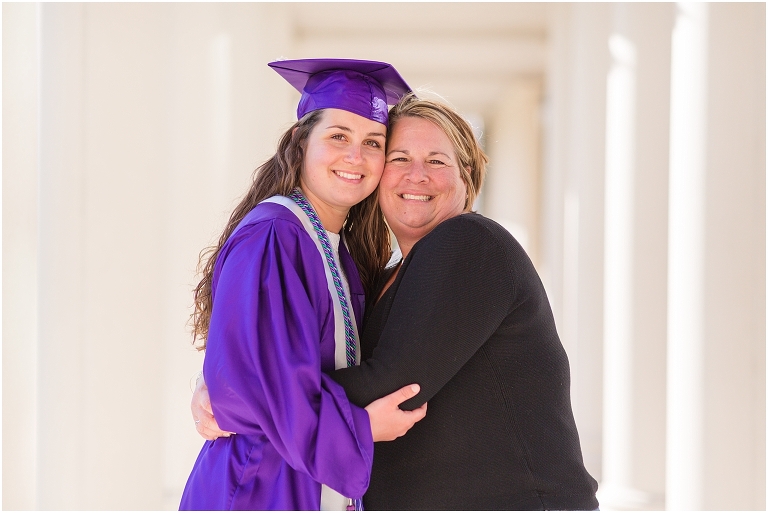 James Madison University (JMU) graduation portraits.