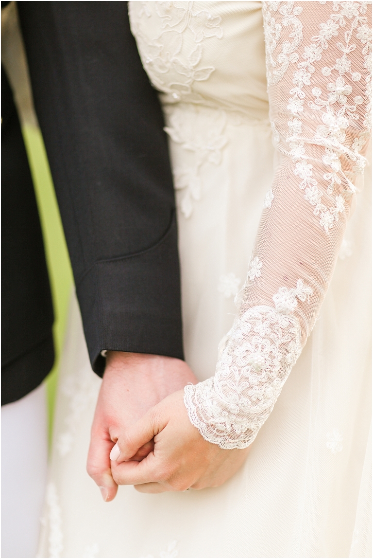 Shenandoah National Park bridal portraits up in Big Meadows on Skyline Drive