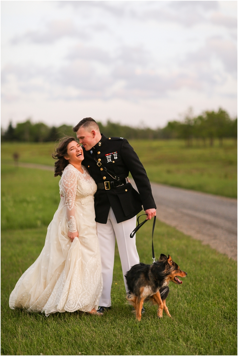 Shenandoah National Park bridal portraits up in Big Meadows on Skyline Drive