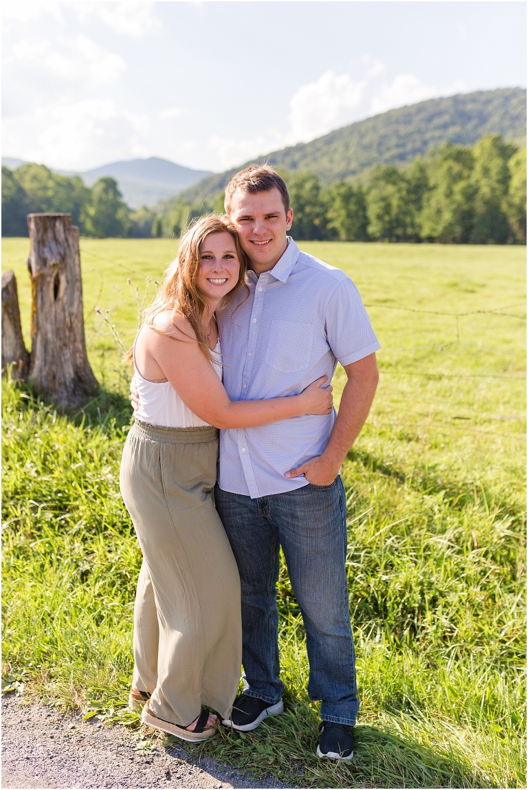 Audrey and Seth have a beautiful spring session in the mountains of the Shenandoah Valley.