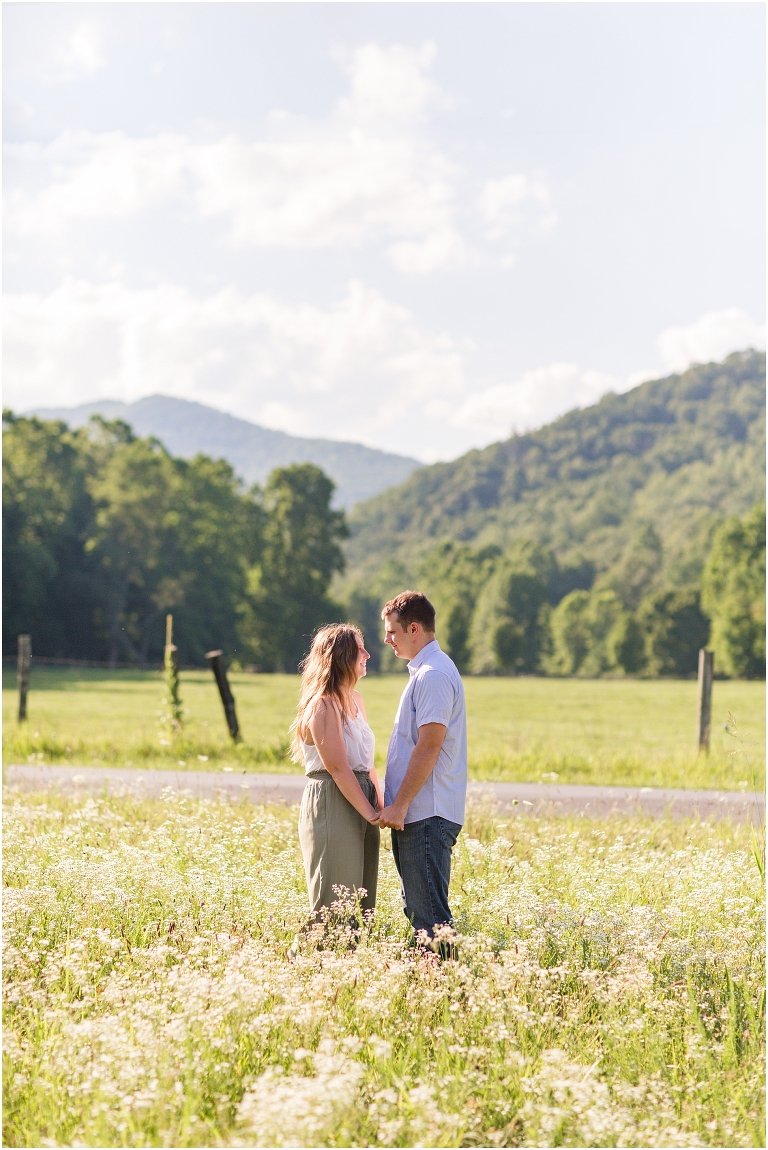 Audrey and Seth have a beautiful spring session in the mountains of the Shenandoah Valley.