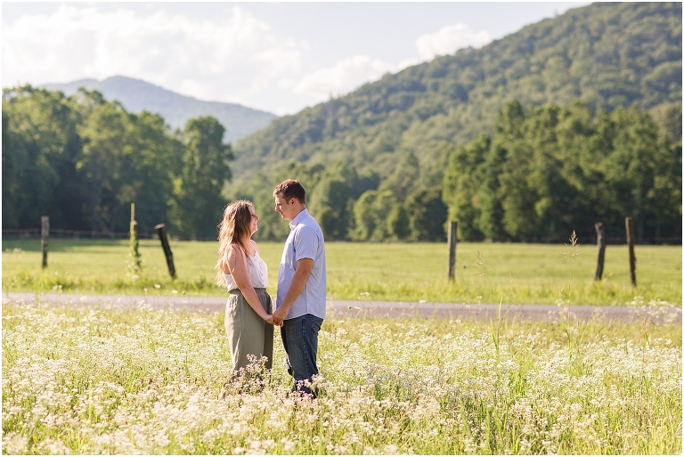 Audrey and Seth have a beautiful spring session in the mountains of the Shenandoah Valley.