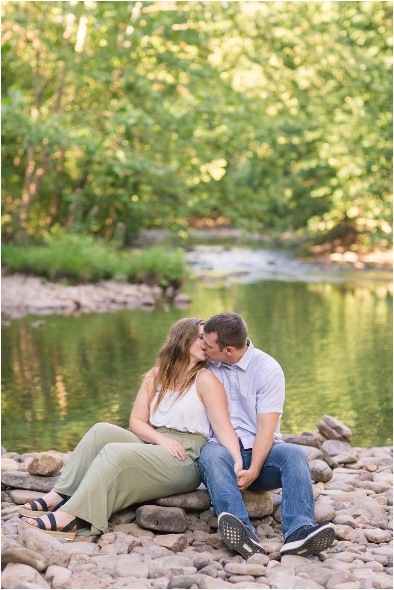 Audrey and Seth have a beautiful spring session in the mountains of the Shenandoah Valley.