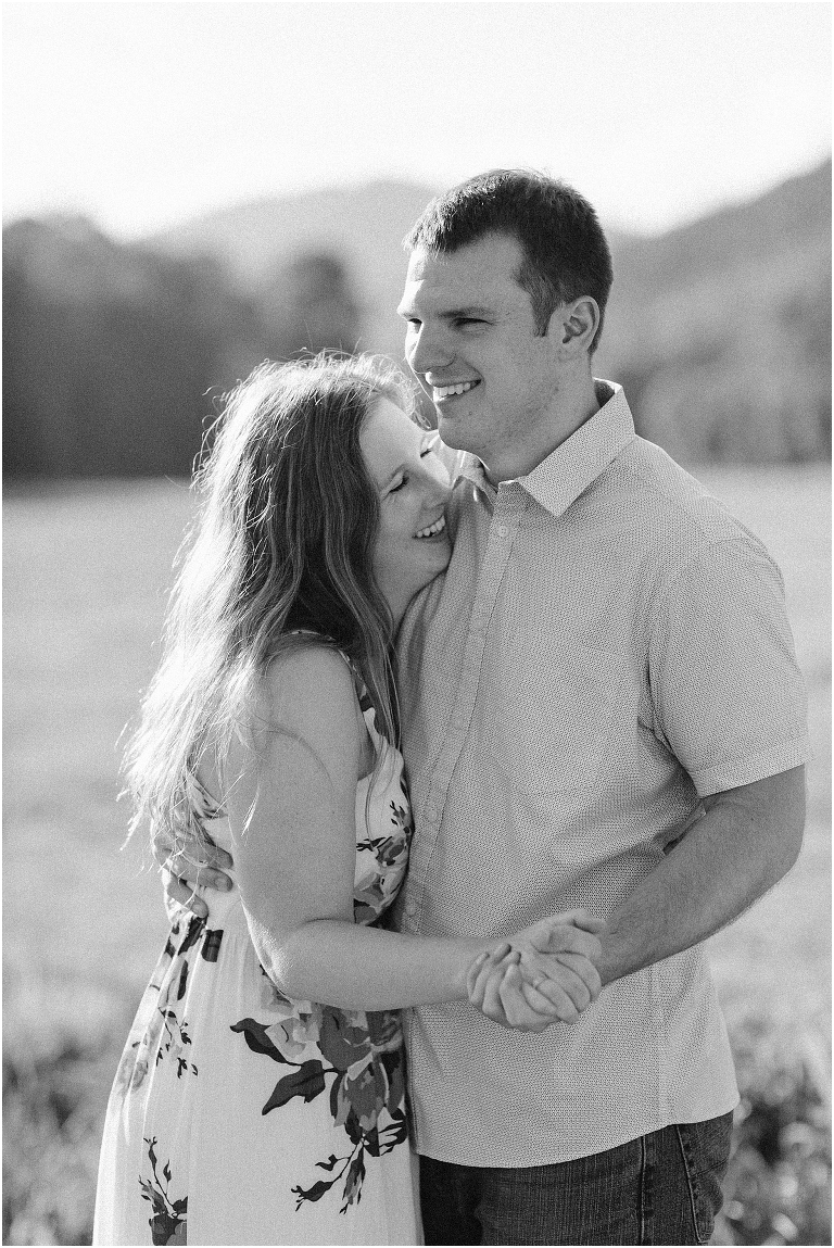 Audrey and Seth have a beautiful spring session in the mountains of the Shenandoah Valley.