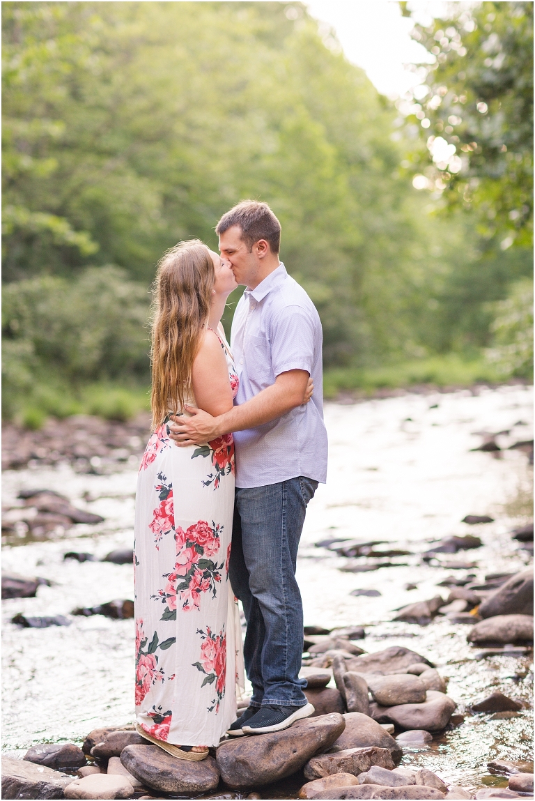 Audrey and Seth have a beautiful spring session in the mountains of the Shenandoah Valley.