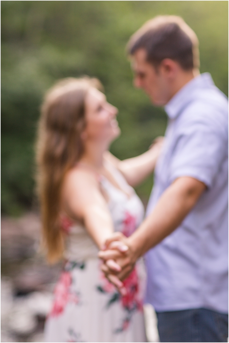 Audrey and Seth have a beautiful spring session in the mountains of the Shenandoah Valley.