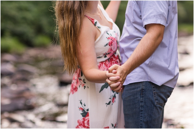 Audrey and Seth have a beautiful spring session in the mountains of the Shenandoah Valley.