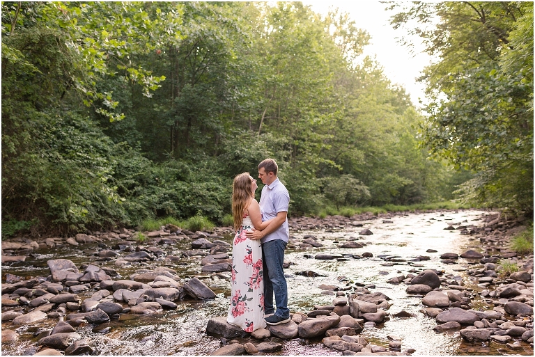Audrey and Seth have a beautiful spring session in the mountains of the Shenandoah Valley.