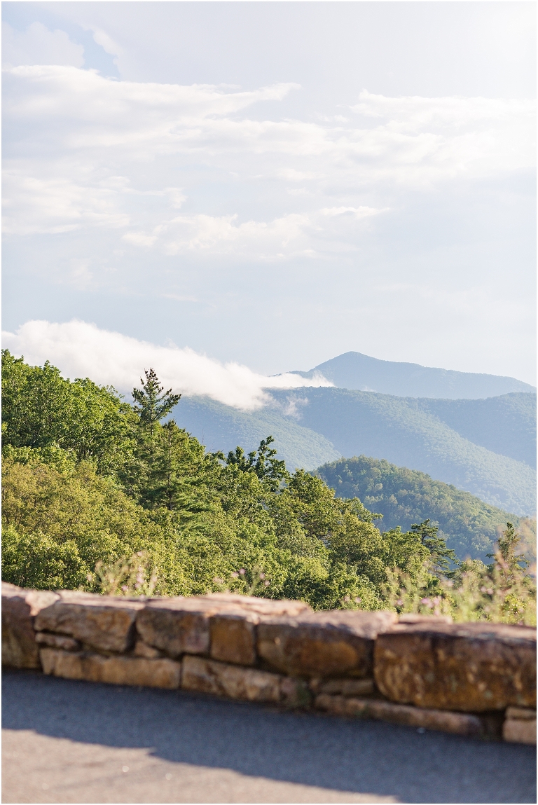 Couples session on Skyline Drive. The golden sun was beautiful with amazing surrounding views.