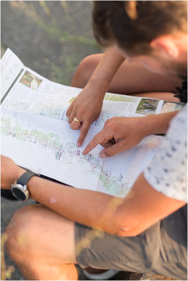 Couples session on Skyline Drive. The golden sun was beautiful with amazing surrounding views.