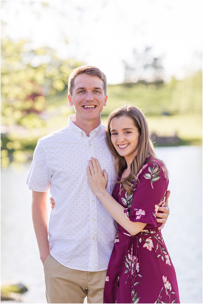 Big Spring Farm summer engagement session