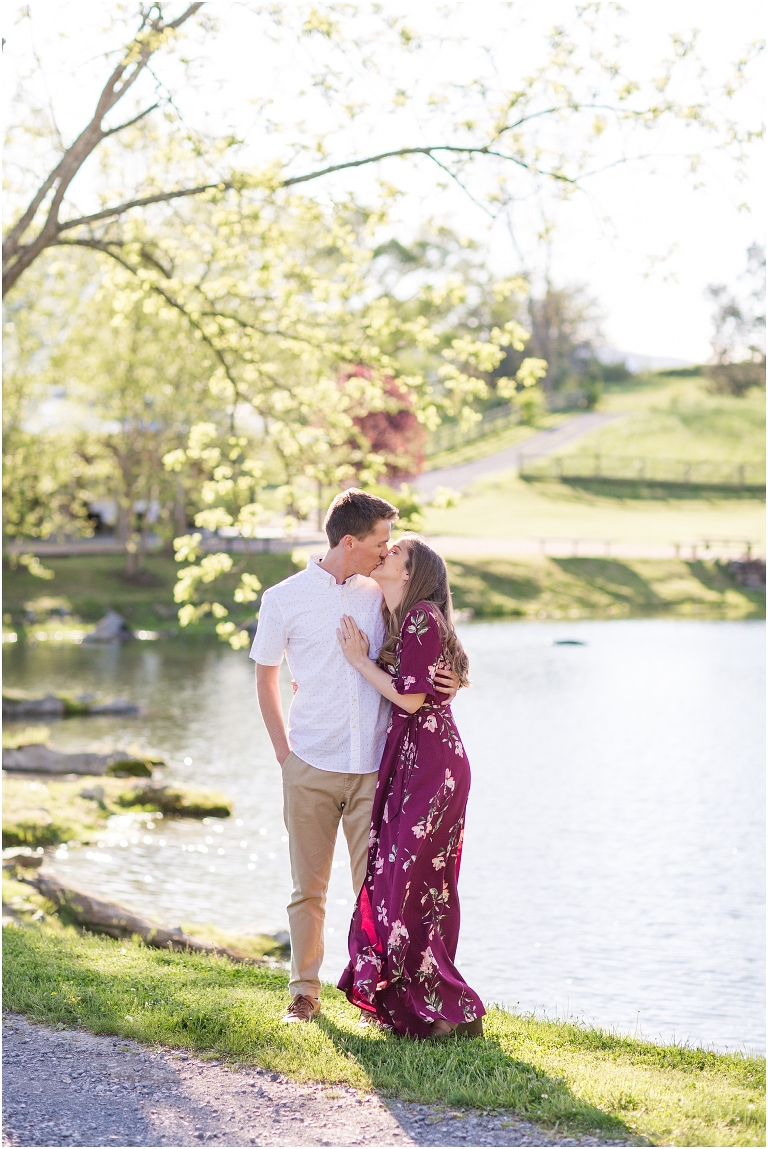 Big Spring Farm summer engagement session