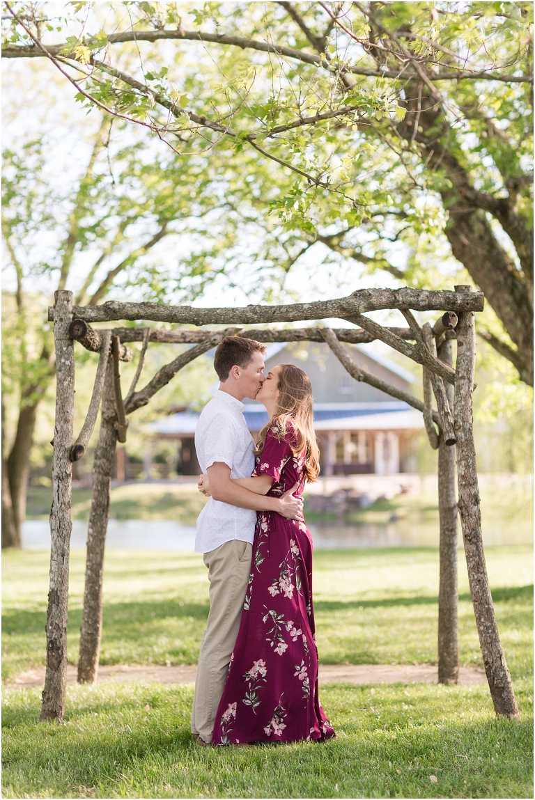 Big Spring Farm summer engagement session