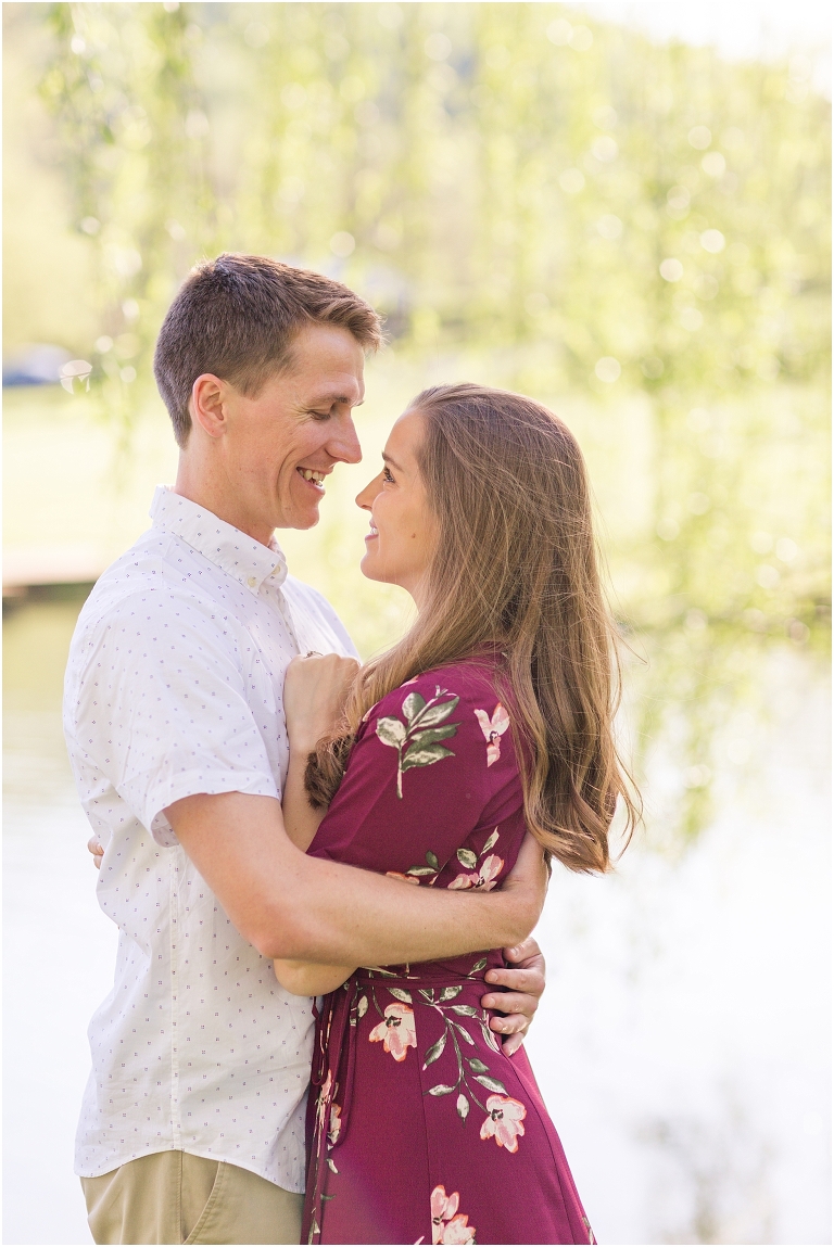 Big Spring Farm summer engagement session