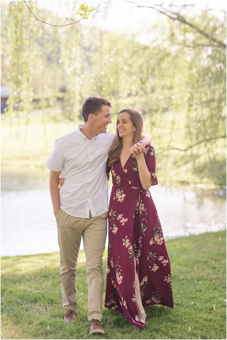 Big Spring Farm summer engagement session
