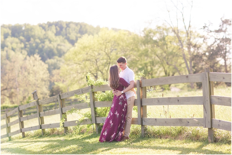Big Spring Farm summer engagement session