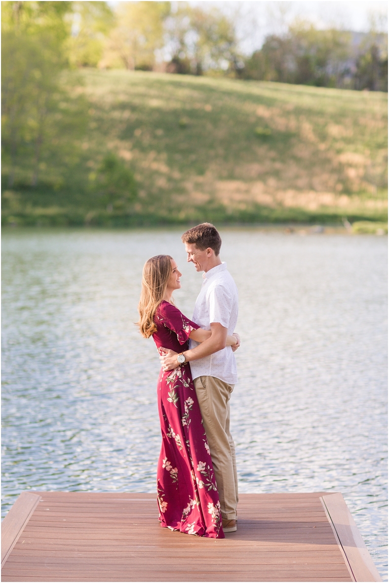 Big Spring Farm summer engagement session