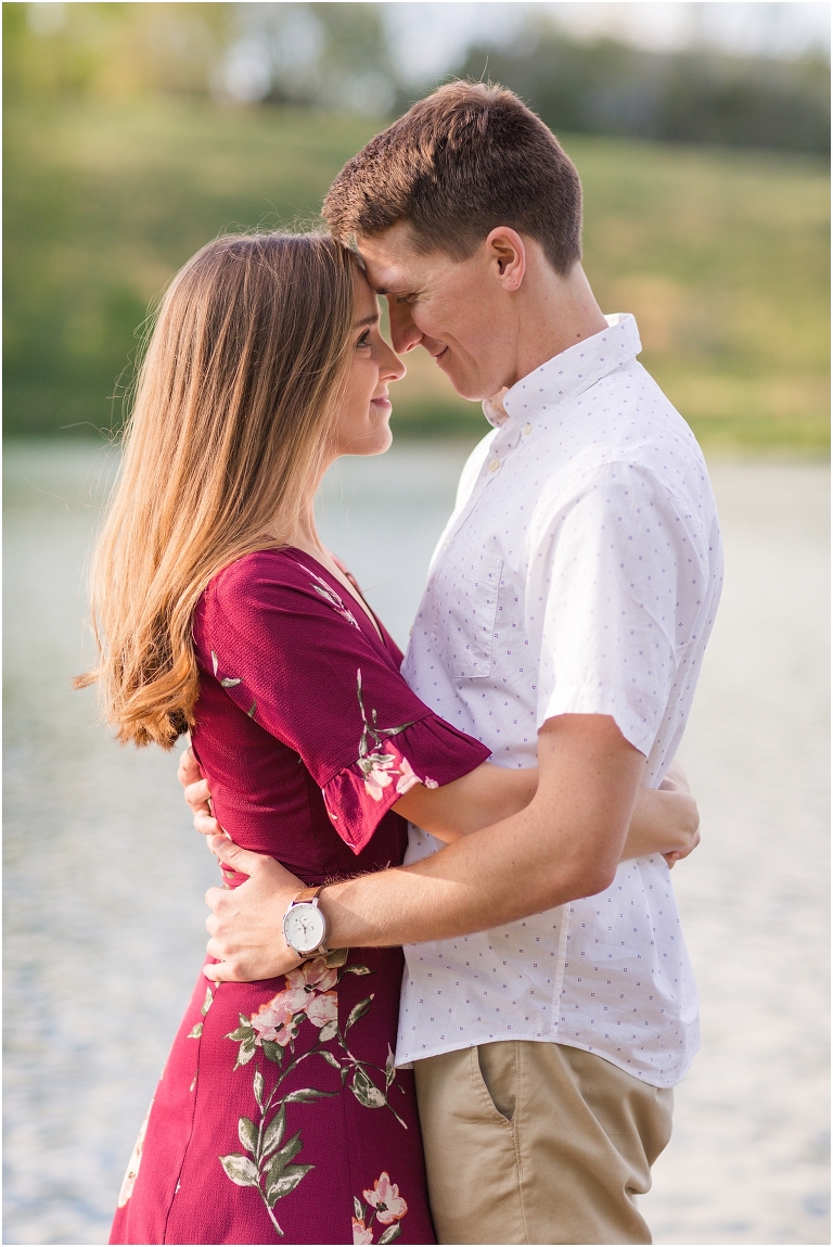 Big Spring Farm summer engagement session