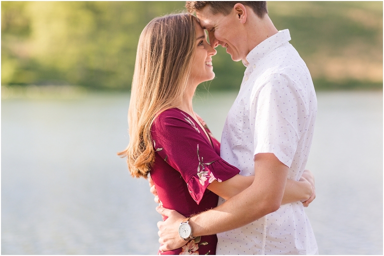 Big Spring Farm summer engagement session