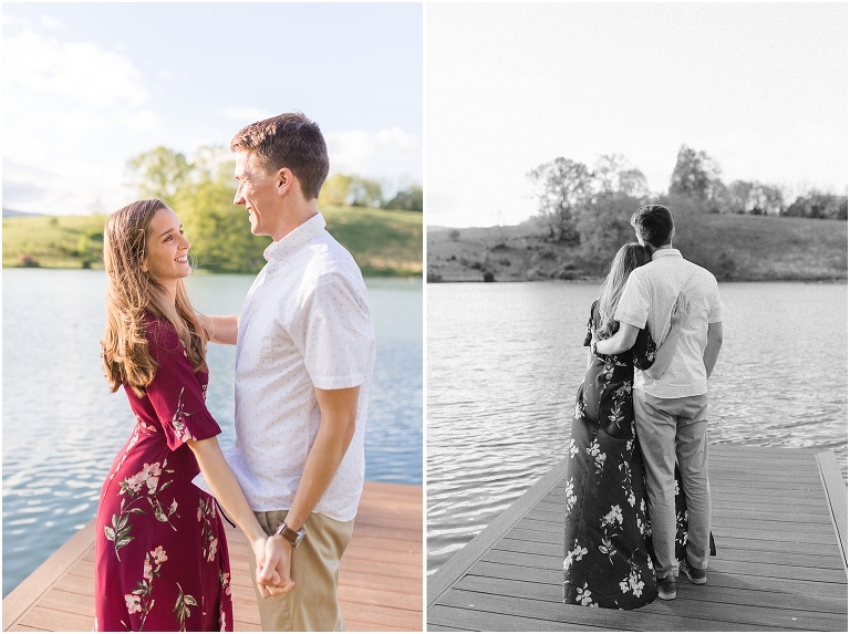 Big Spring Farm summer engagement session