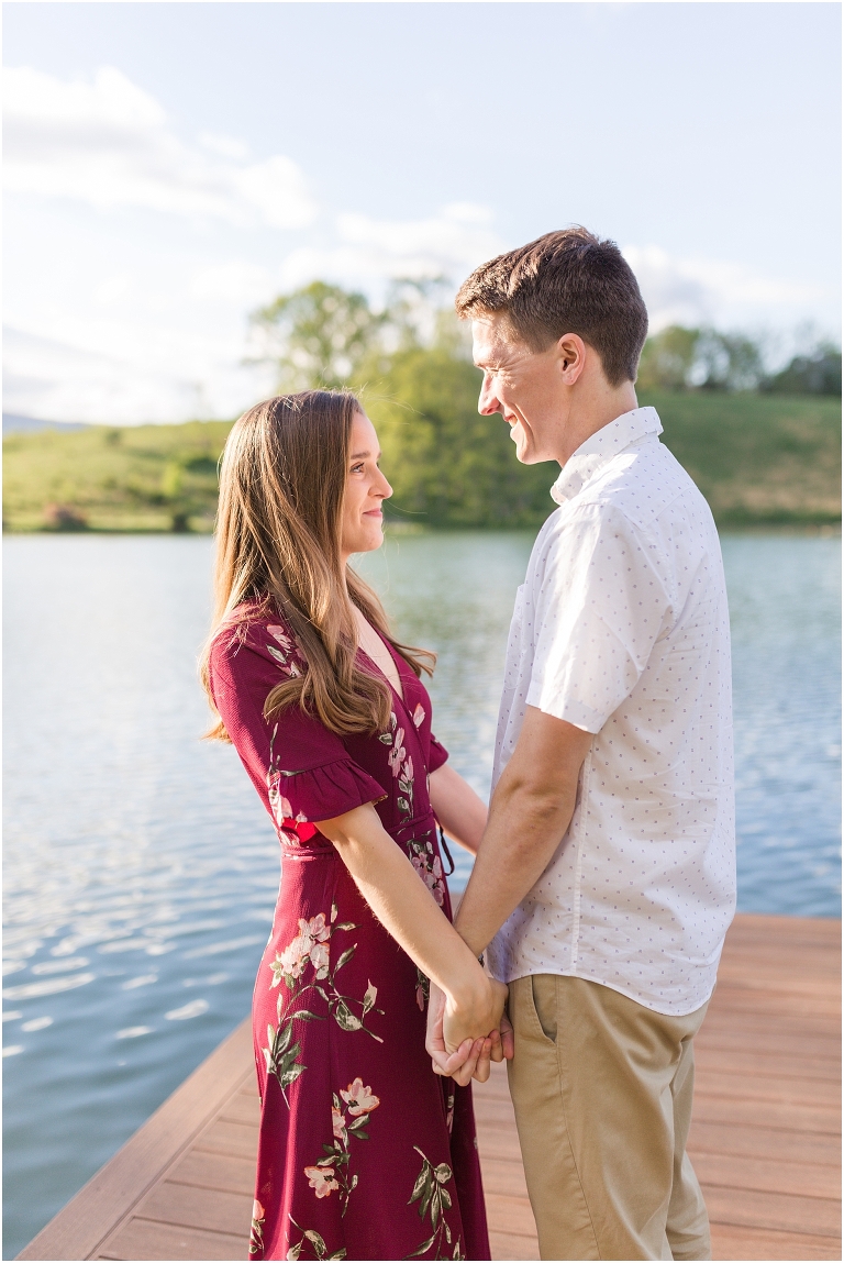 Big Spring Farm summer engagement session