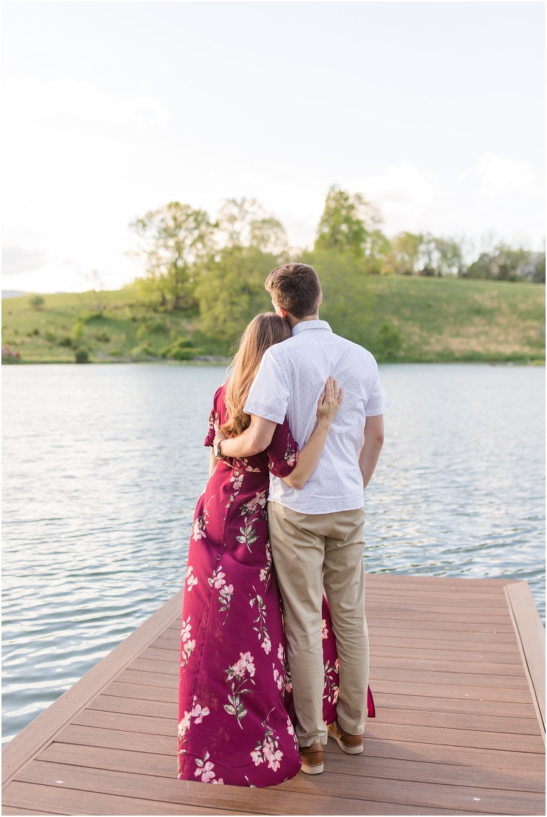 Big Spring Farm summer engagement session