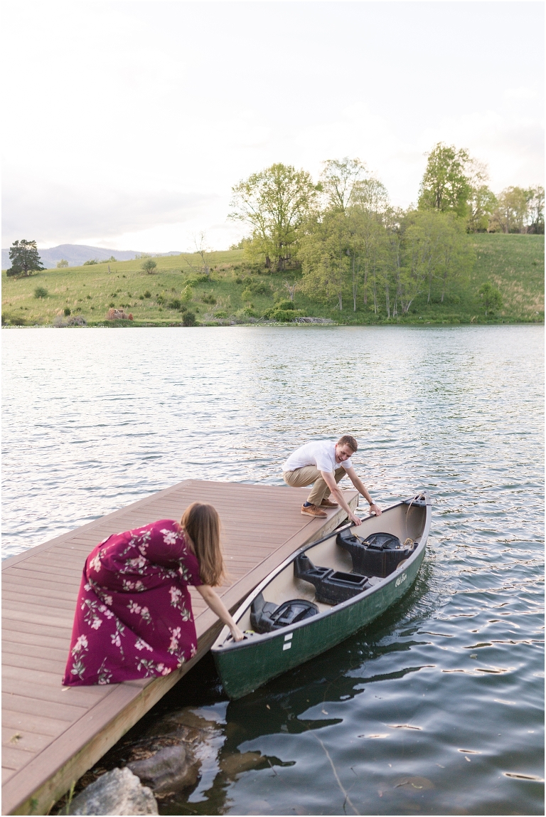 Big Spring Farm summer engagement session