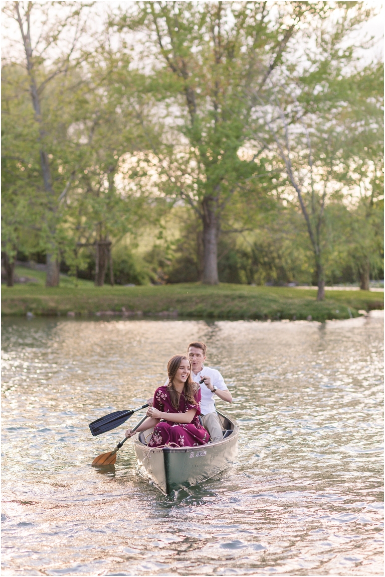 Big Spring Farm summer engagement session