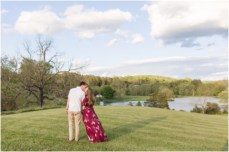 Big Spring Farm summer engagement session