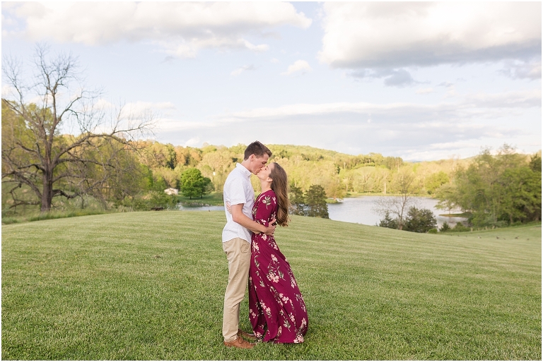 Big Spring Farm summer engagement session