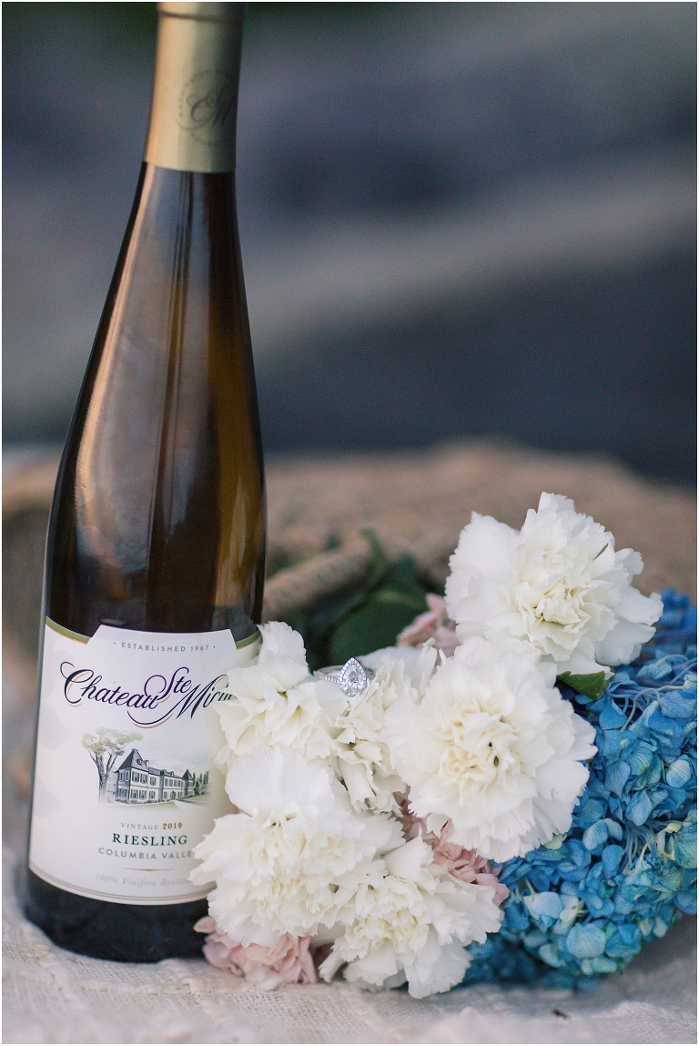 Summer sunset Blackrock Summit Skyline Drive proposal